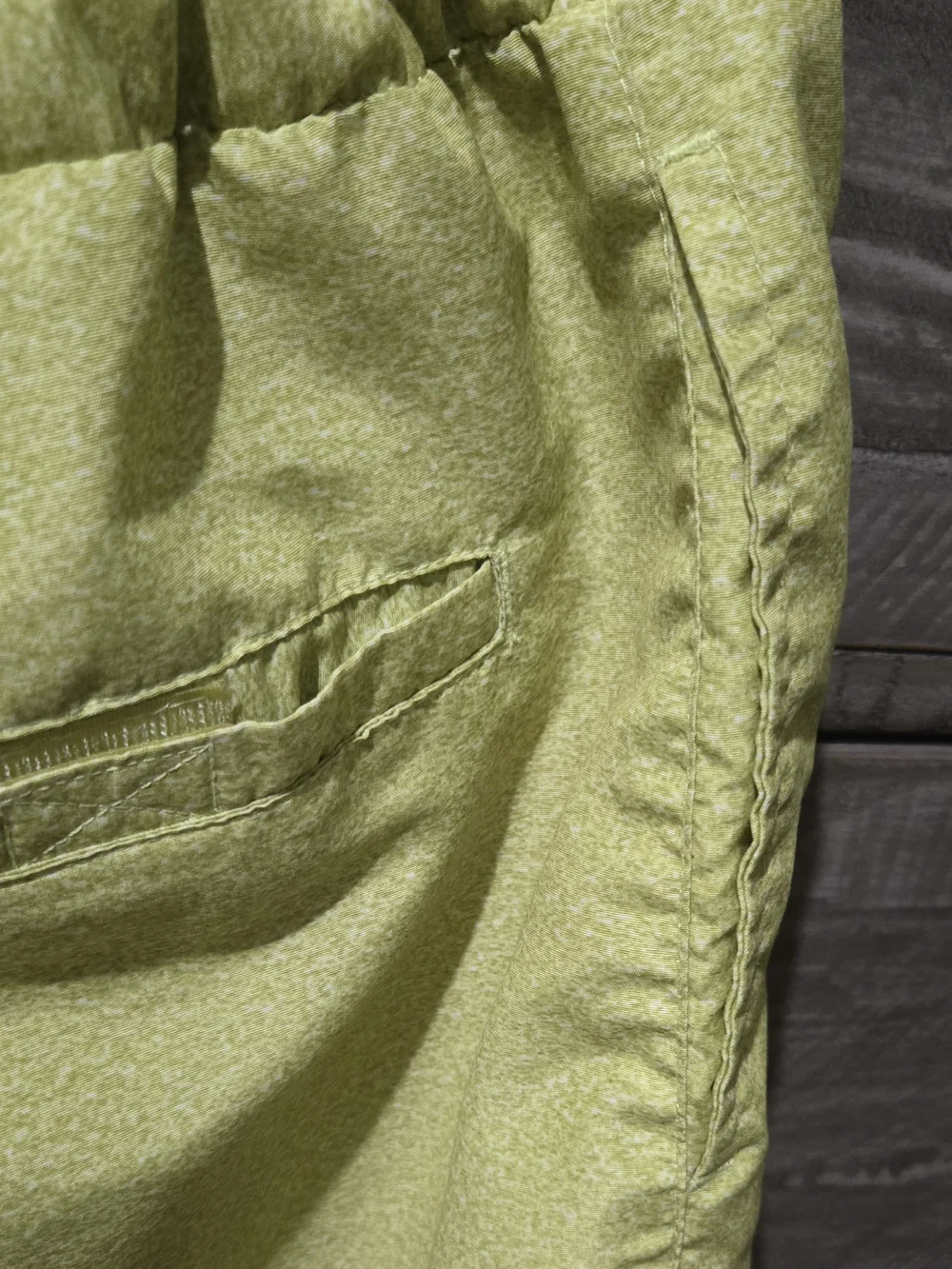 Topman Swim Trunks Men's S/M Lime Green Drawstring Mesh Lined Swim Shorts
